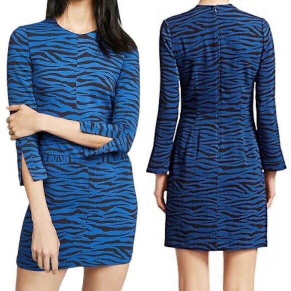 A.L.C. Noelle Tiger-Print Dress  - Picture 1 of 11